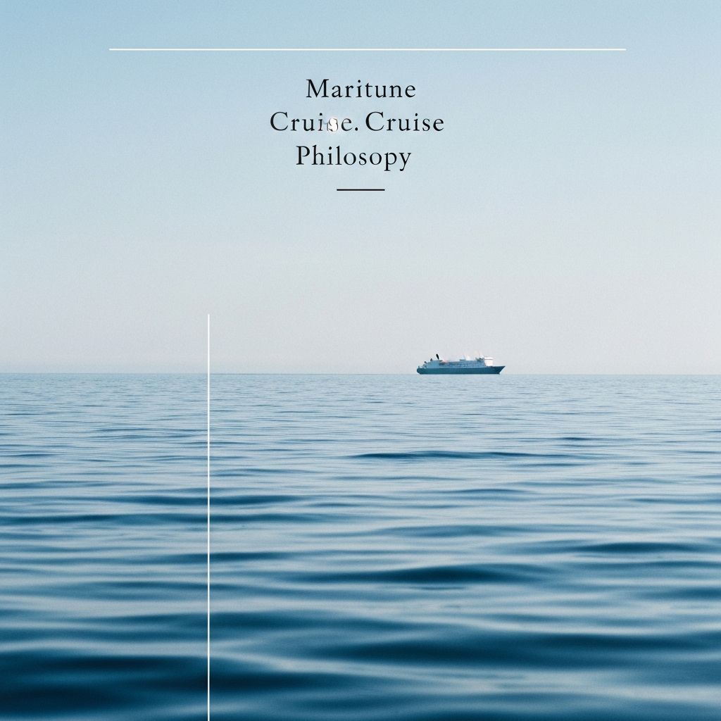 Концептуальное изображение морской подорожи