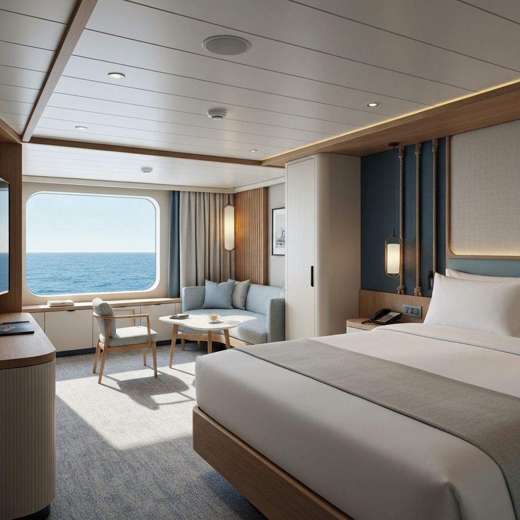 Люкс каюта с панорамным окном