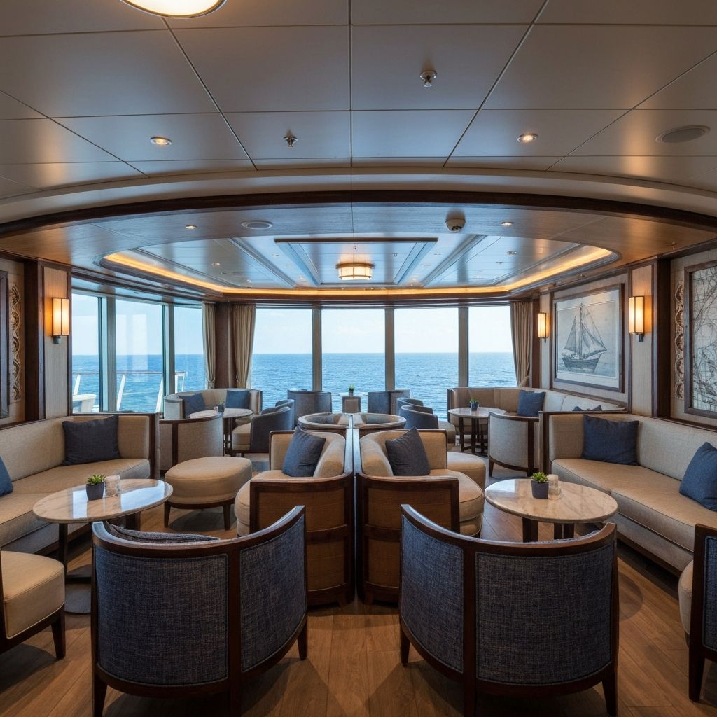 Панорамный лаунж с видом на море